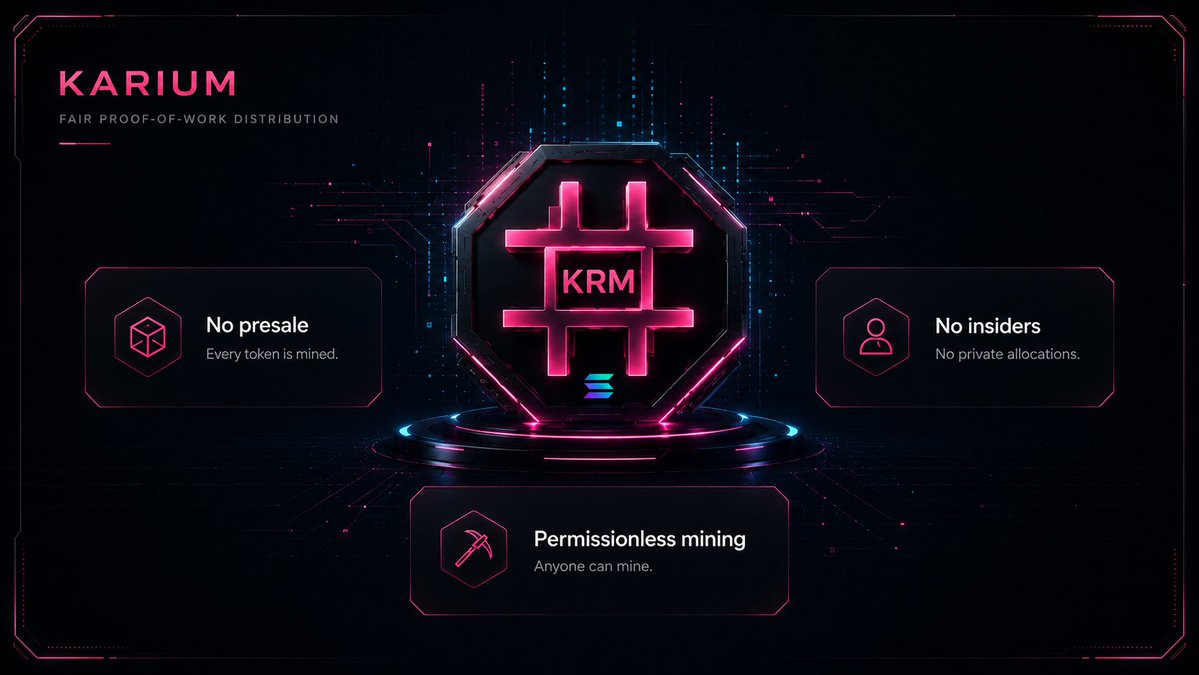 KARIUM - On Solana tweet media