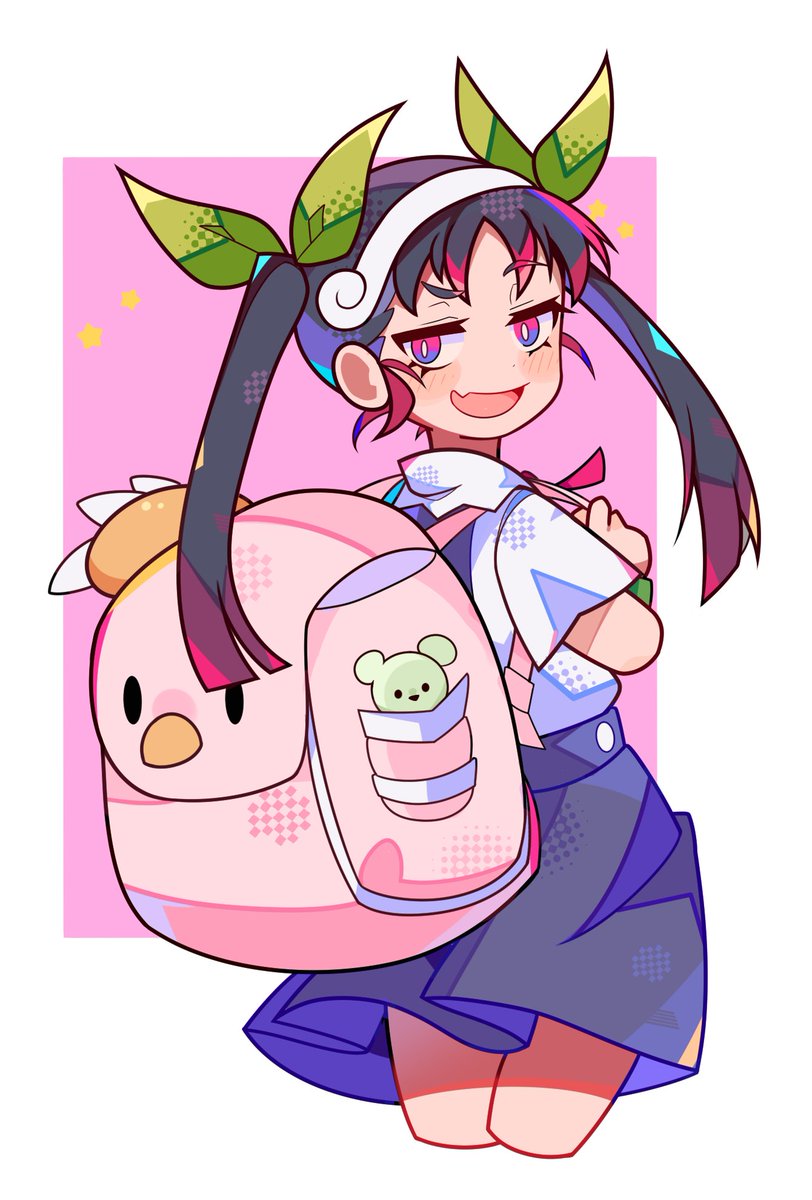 Bee_Sempai's tweet photo. Comm for @SavedMyEggs 

 Really enjoyed working on Hachikuji, love her expressions https://t.co/arF9ueYR90