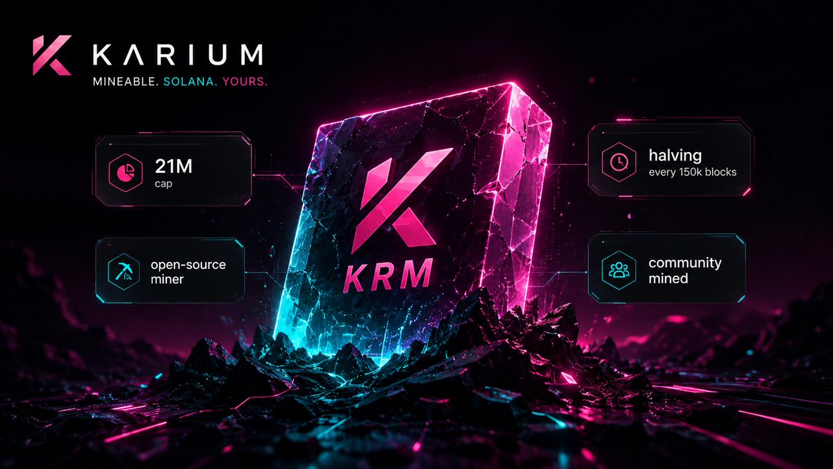 KARIUM - On Solana tweet media