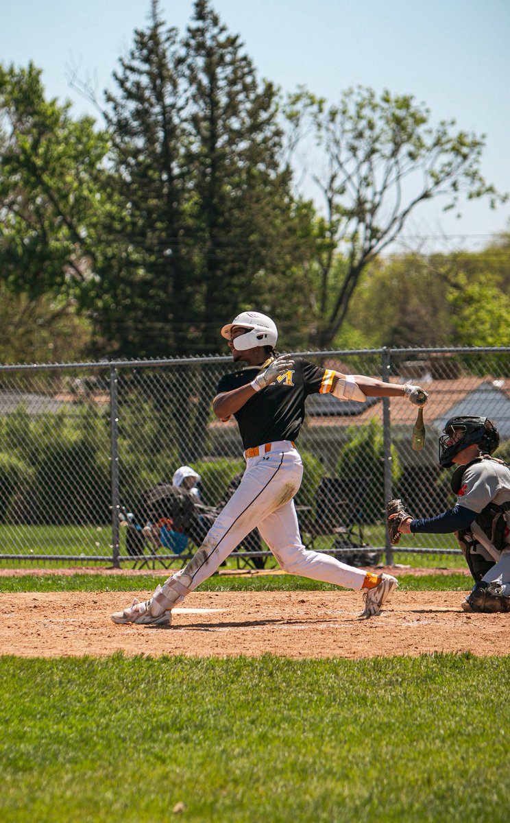 SpartnBaseball's tweet photo. Today, @JazarrisM tied the single season home run record (10) at Marian Catholic 

Today, he also broke the single season RBI record (46) 

Congrats #JR1 https://t.co/rIXbPYNtUk