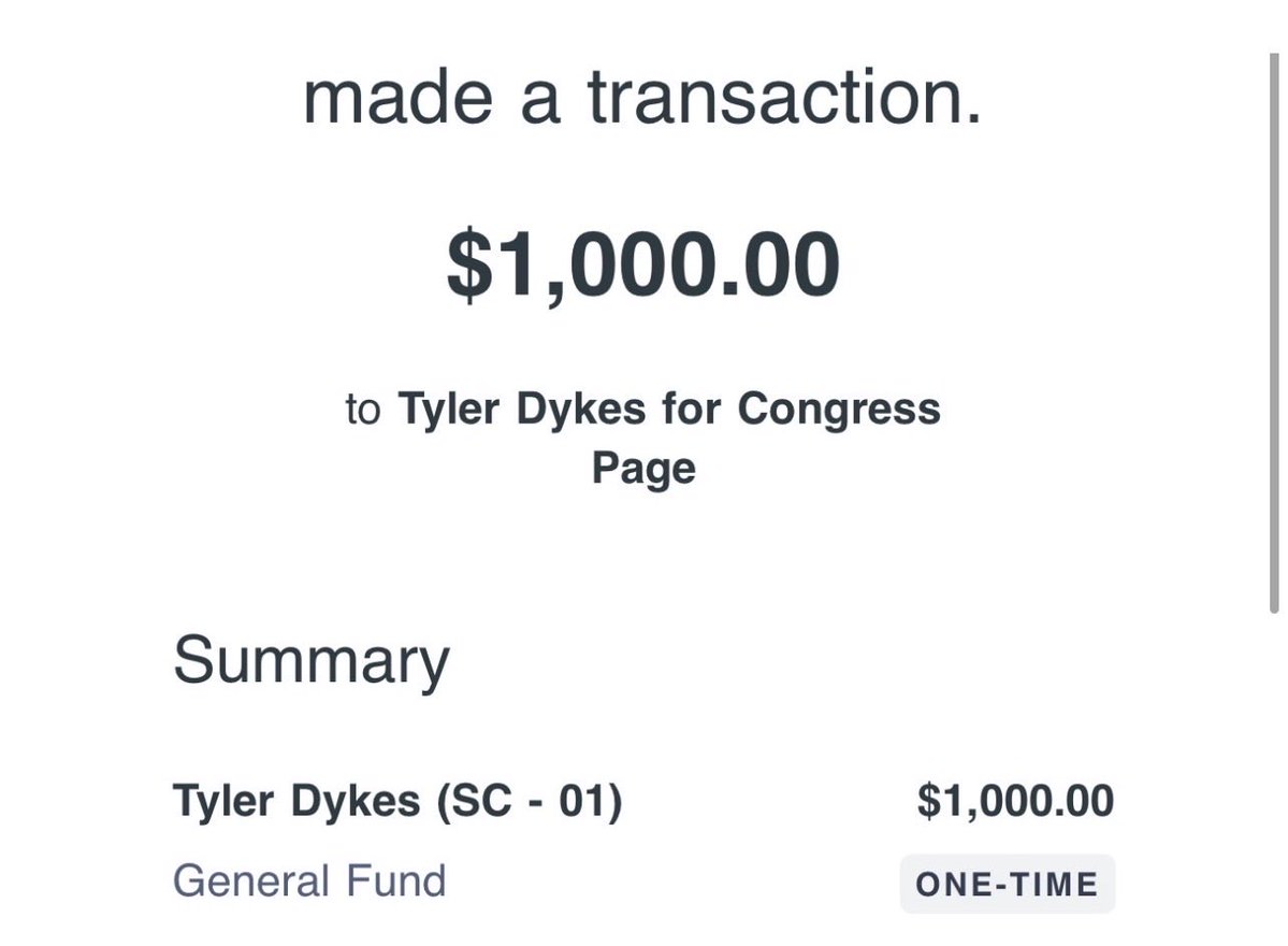 Tyler Dykes for Congress tweet media