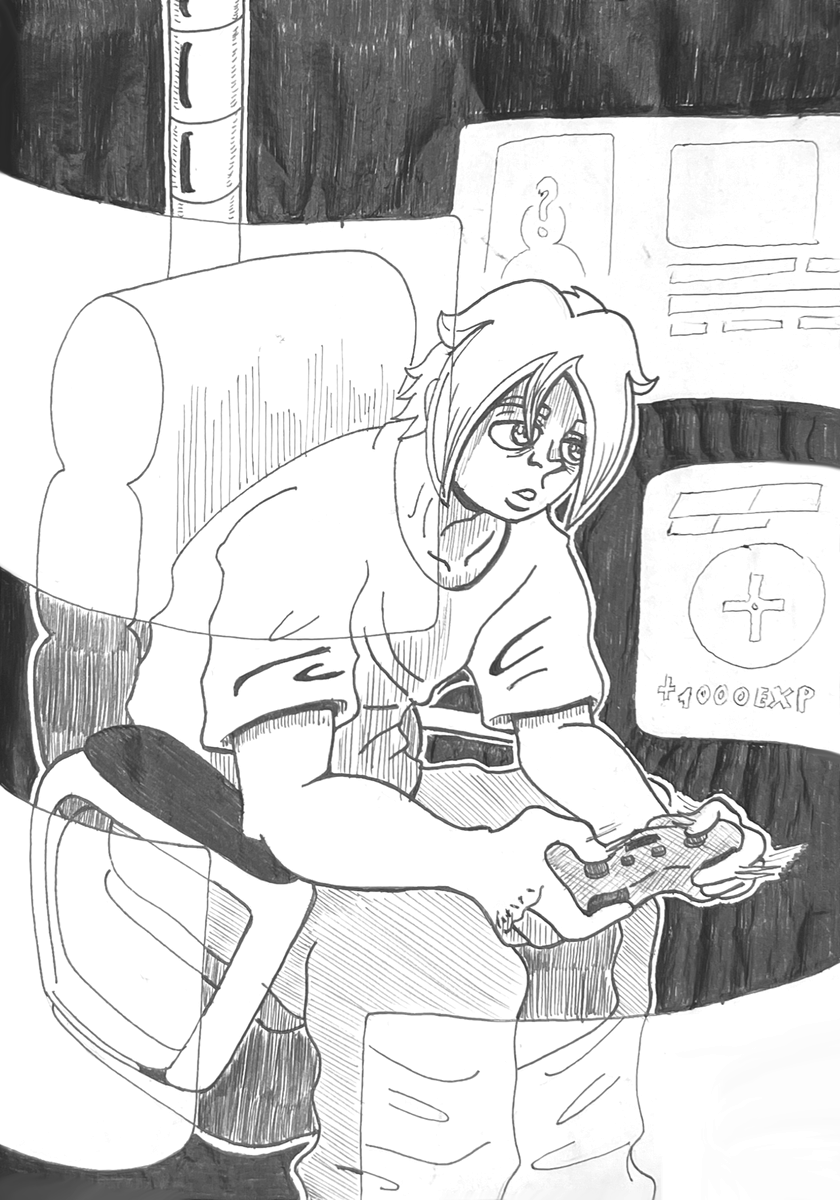 Endymated's tweet photo. Inktober 52’ 2026 : 19 Posture

“Screen one, 15 killstreak, screen two, trespassers spotted”

#Inktober #illustration #artists #AnimeArt #ArtistOnTwitter https://t.co/dqDtiqoxq5
