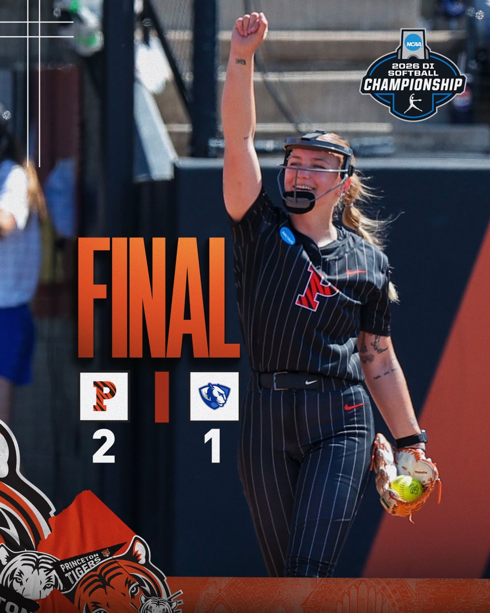Princeton Softball tweet media