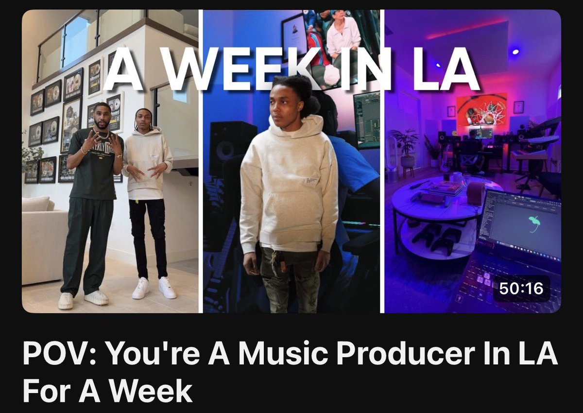1OnlyoneG's tweet photo. LA VLOG OUT! https://t.co/bpDZaYPsIN