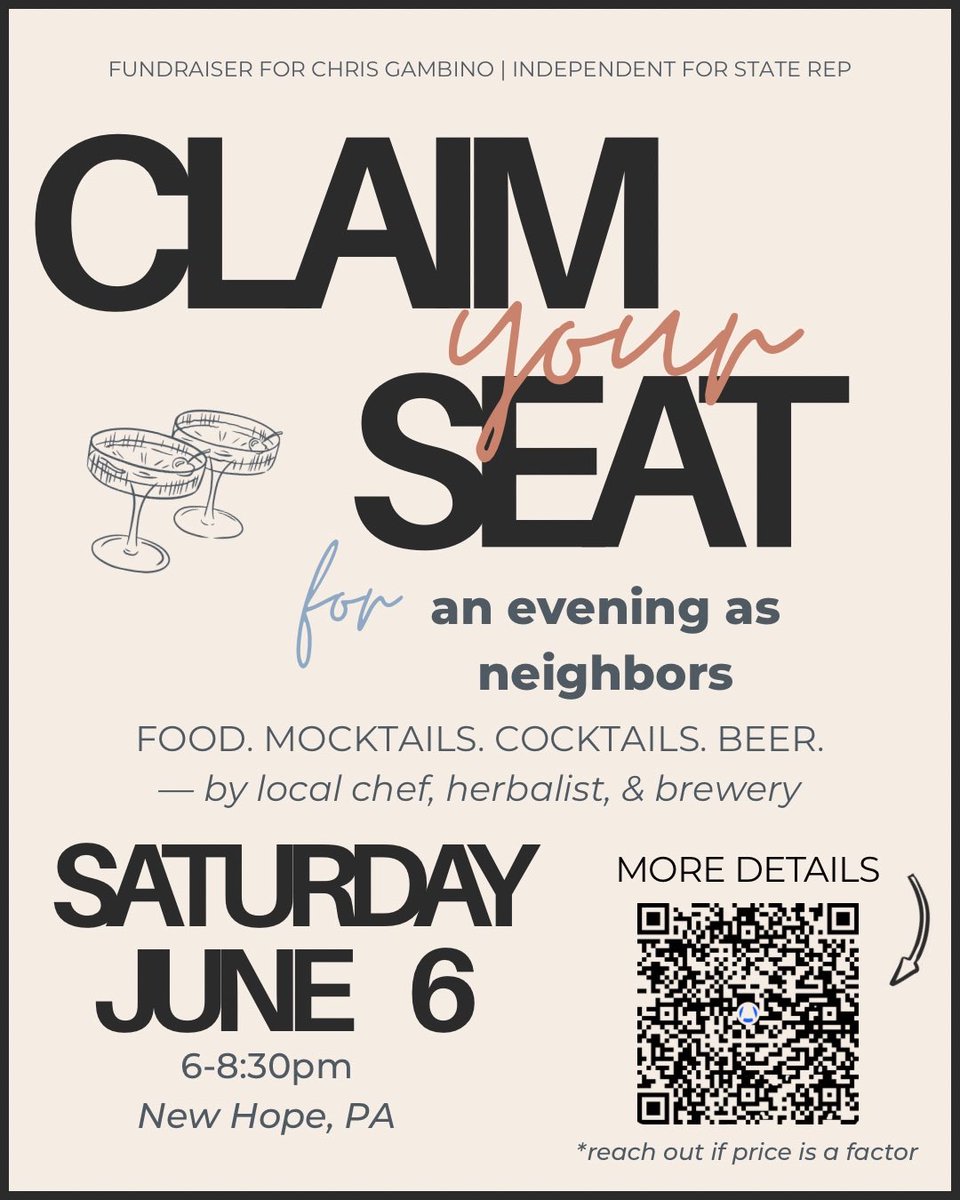 SustainingNow's tweet photo. If you’re in the Bucks County/Philadelphia area, come join us for an amazing evening in beautiful New Hope, PA

https://t.co/JEspfFDdMf https://t.co/1yQI0CVD2M