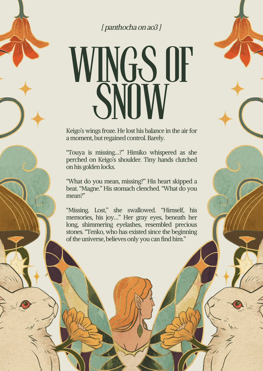 svrcererspidey's tweet photo. WINGS OF SNOW

✰ #dabihawks, one-shot
✰ teen up and audiences ranked
✰ #dabihawksweek26 day 6: any au
⛤ https://t.co/Y7TGPQNopc https://t.co/KmKq5zDqLA