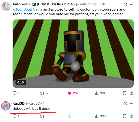 ToonSouls Game tweet media