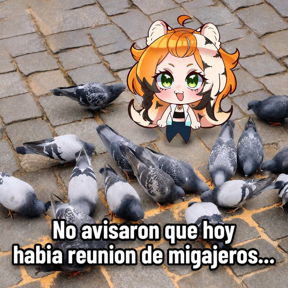 NarunaTorami's tweet photo. Para la próxima inviten 🗣️🔥‼️
#Vtuber #VtuberES #MomazosTorami #memes https://t.co/AVgvXe2gb5