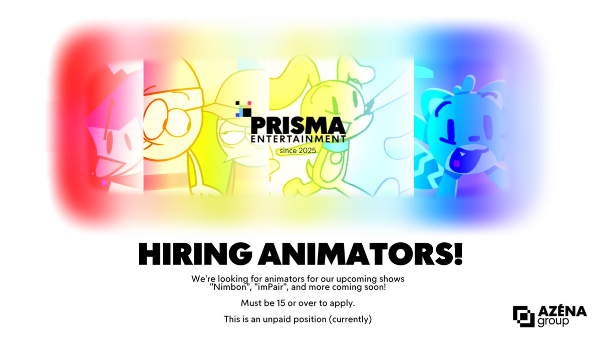 PrismaAnimation's tweet photo. Also, we're still looking for volunteers! https://t.co/z6cT4INgfI

#indieanimationday https://t.co/sfMD2Qf7V9