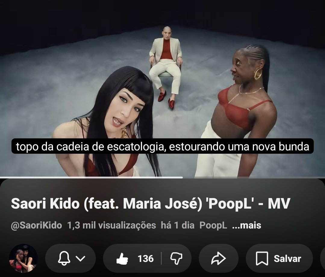 SaoriKidoBrasil's tweet photo. [🚨] · Agora o MV de PoopL contem legendas oficiais, confira!

🔗https://t.co/RvltgRfFyT

#SaoriKido #NewMfx #MariaJose #Poopl https://t.co/6AvnNsX3nH
