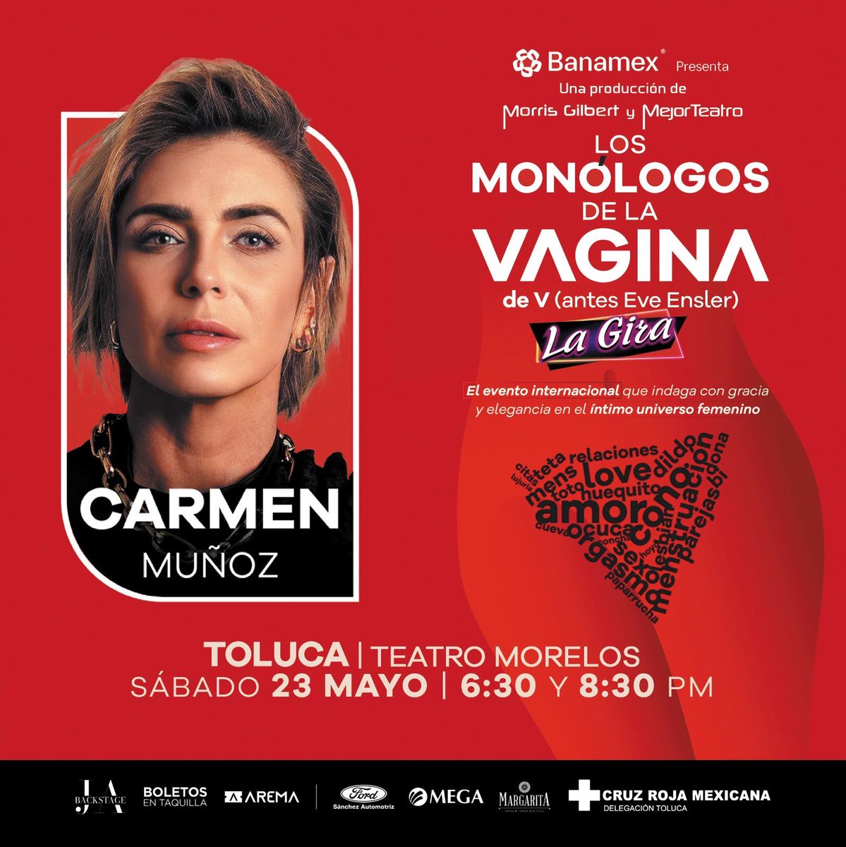 mirealva's tweet photo. ¿Toluca te las vas a perder?🔥 ¡Ven a disfrutar de la obra más divertida y polémica de México❣️✨ #RaquelGarza 💕 #CarmenMuñoz 💕#DanielaLujan 💕
✨💄¿Se atreven a viajar con nosotras? ¡No faltes!❣️

📍 Teatro Morelos
📆 Sabado 23 de Mayo
⏰ 20:30 hrs. 
🎟️ BOLETOS  EN AREMA https://t.co/Z7kW1ceTMc