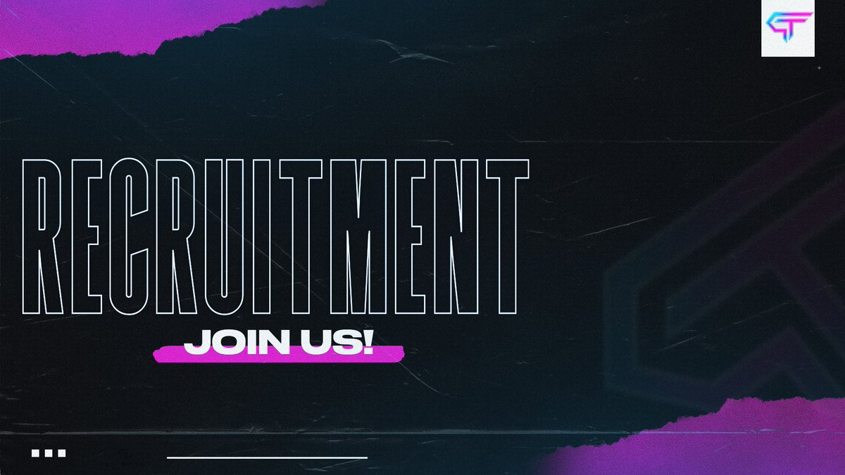 ClutchTheoryGG's tweet photo. 🚨 Clutch Theory Is Recruiting 🚨

We’re building something special and looking for driven people to be part of it.

Current open roles:
🎥 Content Manager
🤝 Head of Partnerships
📋 General Manager
🎬 Video Editor
🎮 Content Creators

If any of these roles interest you, drop us a DM 📩