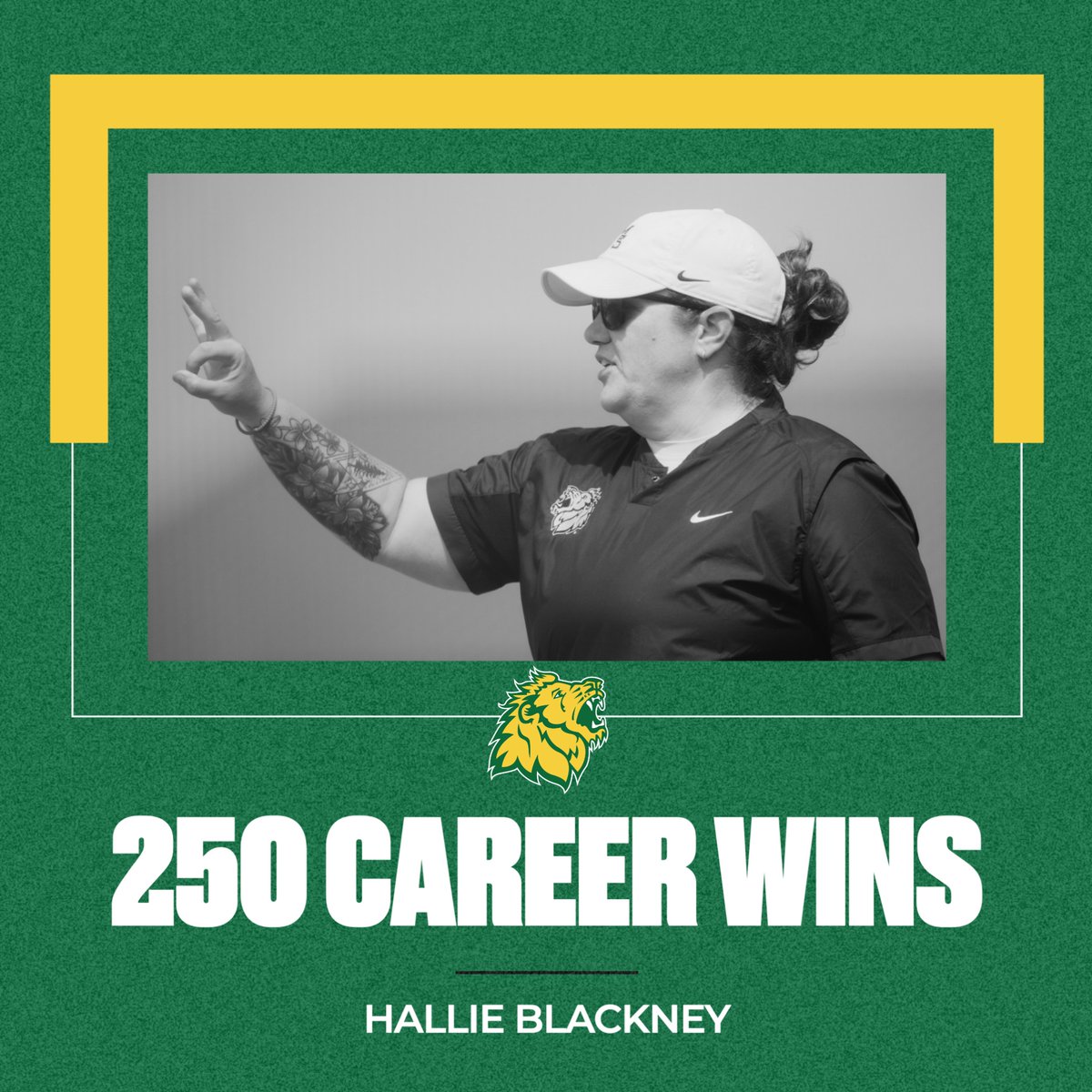 MSSUSoftball's tweet photo. Win No. 250 couldn’t have come at a bigger moment. 👏

Hallie Blackney secured her 250th career victory as the Lions punch their ticket to Missouri Southern’s first-ever Super Regional appearance. #GoLions https://t.co/atfH2CCk7R