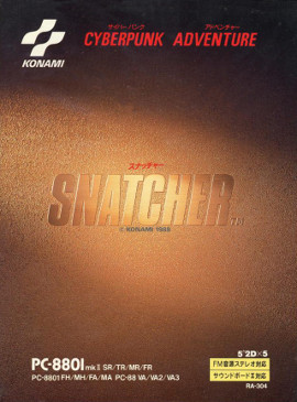 afterlifemerc_'s tweet photo. Playing Snatcher for the very first time now! 
The game is simply amazing and Hideo Kojima was really ahead of his time! Thank you @HIDEO_KOJIMA_EN 
#Snatcher #Cyberpunk https://t.co/12uA61jcz8