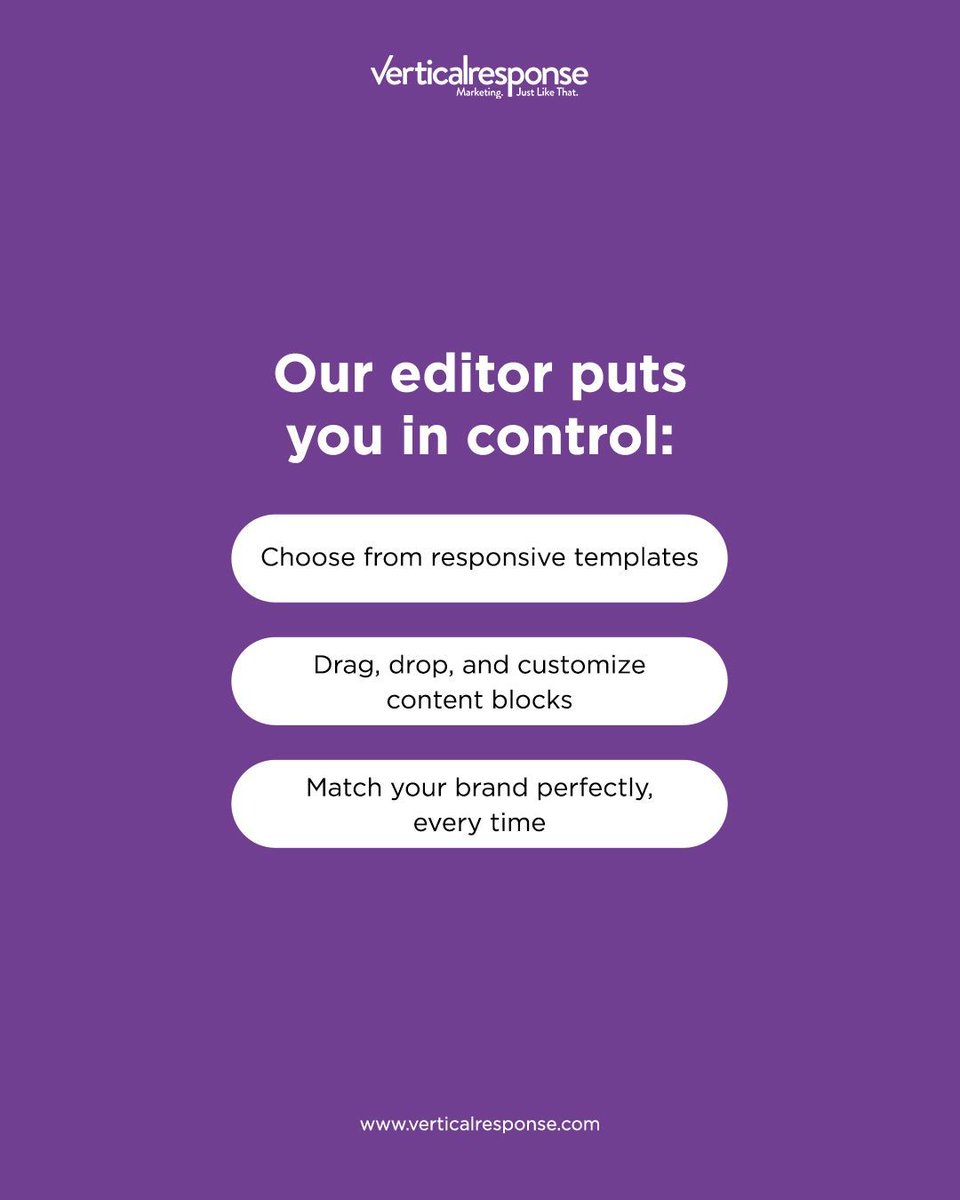 VerticalResponse tweet media