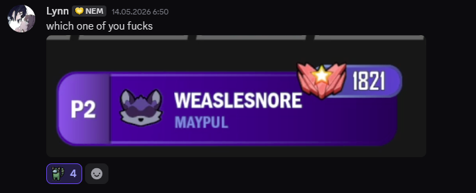 weaselsnore tweet media