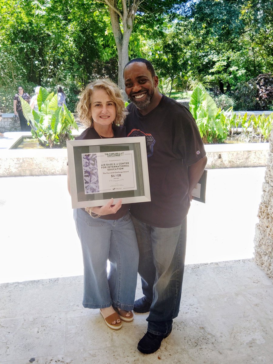 AirBaseK8's tweet photo. Congratulations to @AirBaseK8 for 2nd Place Silver in the  Fairchild Challenge! @FairchildChall  We are grateful to our students and teachers for their hard work and dedication. @Dream_in_Green @carvalhogibson @Jenniedteach @MDCPSSouth @MDCPS @SuptDotres https://t.co/1MaoHM6nLK