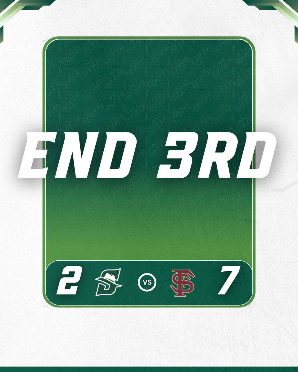 StetsonSoftball's tweet photo. Irianis Garcia doubles in Annabella McClerren for another run in the third!

#GoHatters | @StetsonHatters https://t.co/liPTbvbhWG