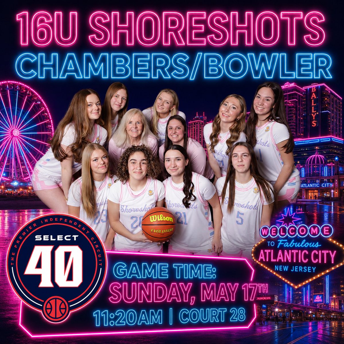 Shoreshots Girls Chambers/Bowler 2028 Select 40 tweet media