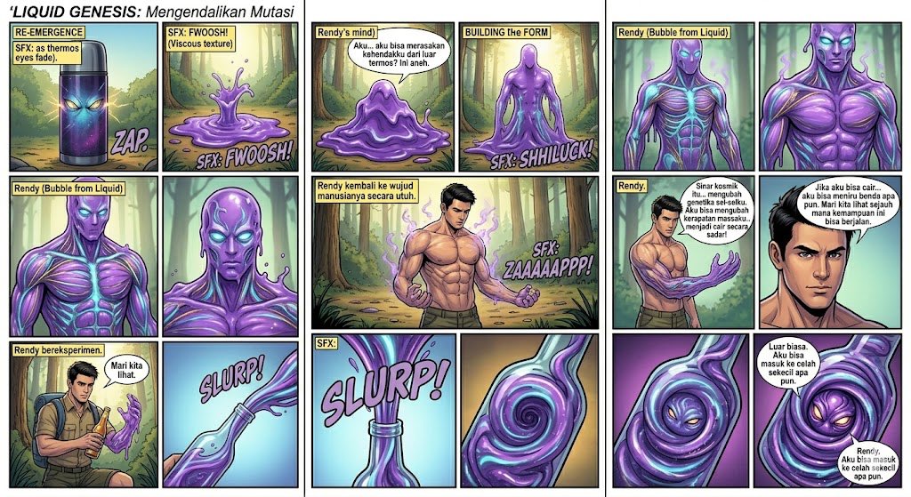DhiyaDun's tweet photo. Just tried G*mini to make AI Comics, honestly I like it hahaha as entertainment and to Realizing my fantasies in pictures😄✨

#SUPERHUMAN #COMIC https://t.co/tcsTtQUk0q