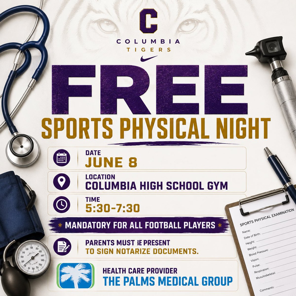 Columbia High Football tweet media