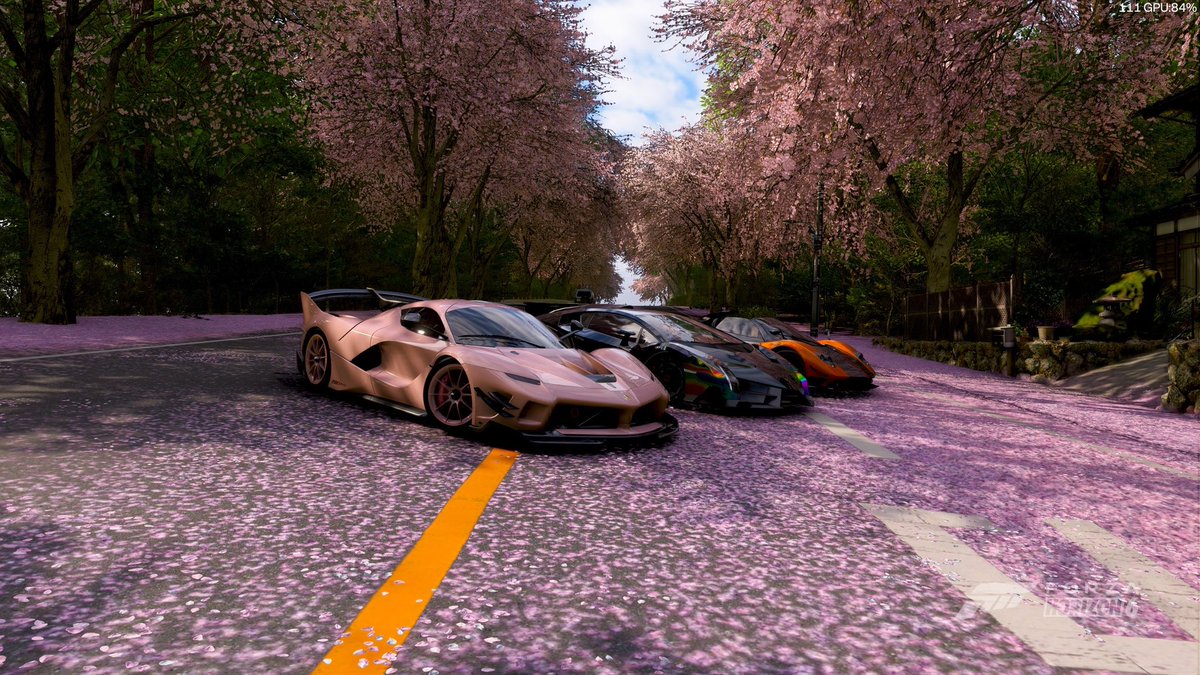 justzemo's tweet photo. Nippon w/ the convoy #forzahorizon6 #forza #tokyotower @ForzaHorizon 🌸 https://t.co/eksBwPEpjc