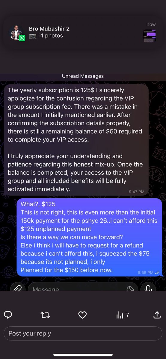 animeDev_'s tweet photo. @PsychedeliaAcad @Techriztm These is the conversation with your telegram admin:

I really respect you and you’re a mentor to me on this space and also an inspiration
I would really be glad if you could address this issue.
If anyone else sees this, please tag @Techriztm so he can see it. https://t.co/n7iglVf3km