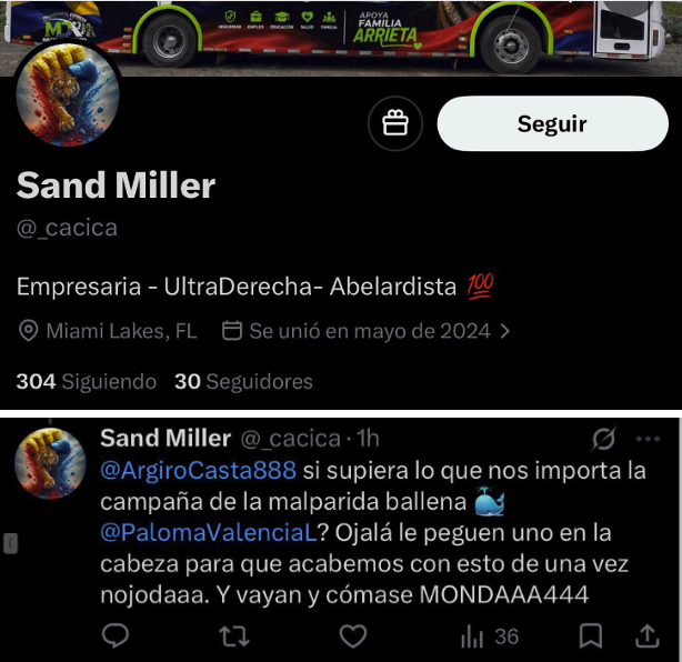 Paloma Valencia L tweet media