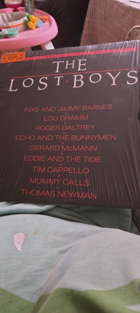 hydes2009's tweet photo. @Corey_Feldman I found the greatest soundtrack on LP record and brings me memories of having the CD in the 90s in my room blasting this till my late parents would yell to turn it down!!! https://t.co/ytUOk30Ifu