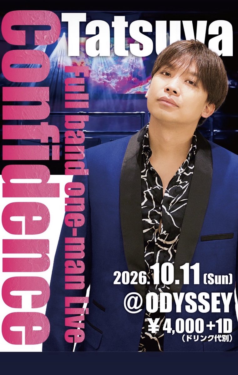 Tatsuya さん💜ライブ情報‼️ 本日はこちら⬇️ 5.17【日】 フリーLive