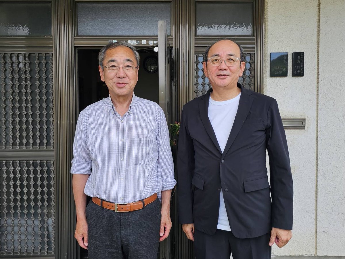 長野県伊那市へ。 先ずは白鳥前市長にご挨拶。 おせわになりました