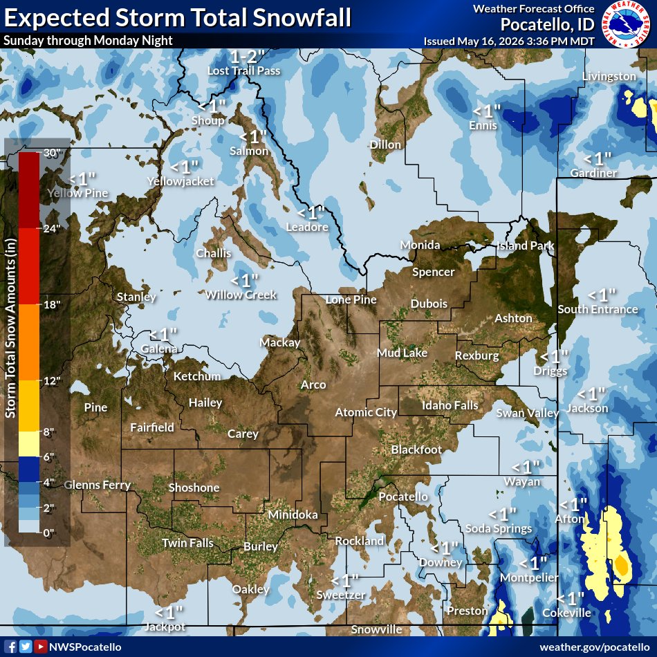 NWS Pocatello tweet media