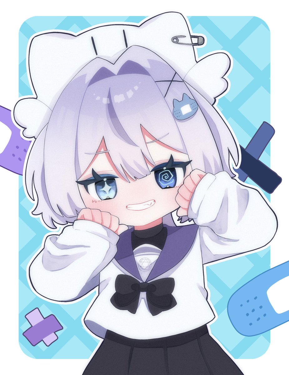 病ねんね@live2D公開チャレ中𖤐 tweet media