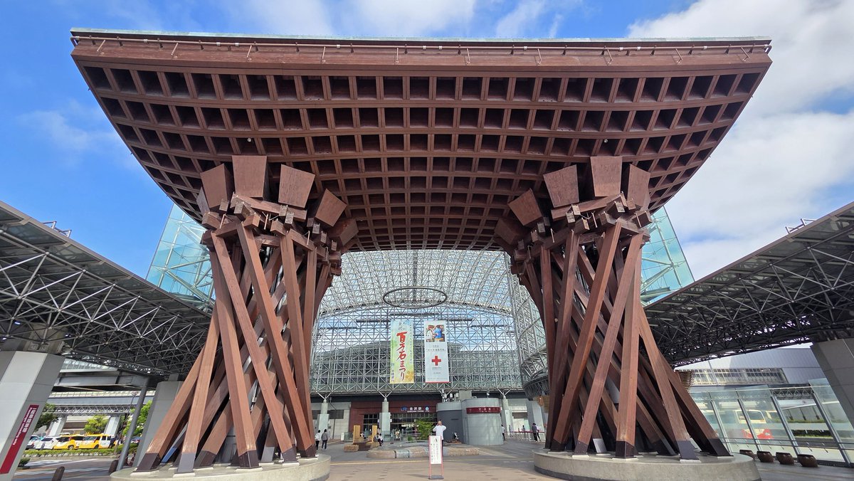 onarimonprogram's tweet photo. 最終日に鼓門
#AzureTravelers https://t.co/OcGY188PXX