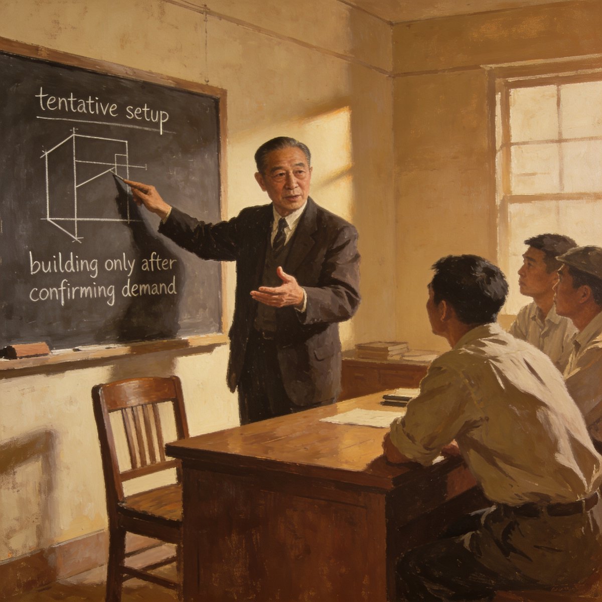 1935年、松下幸之助は事業拡大のさなか、社員にこう言った。「売れて