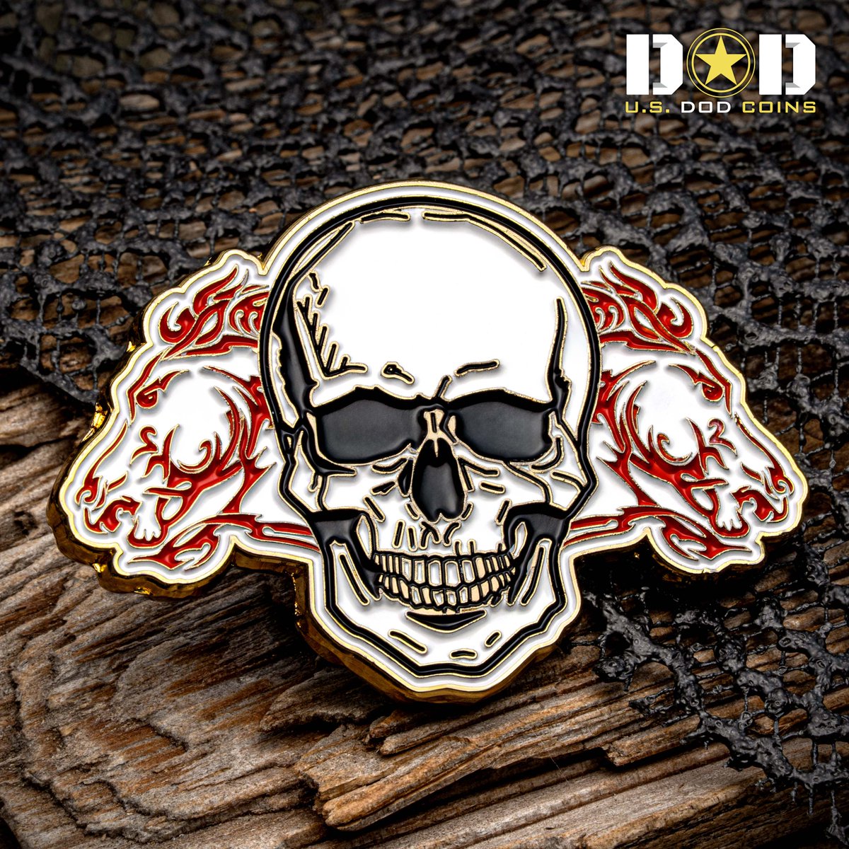USDODCOINS's tweet photo. Skull-forward designs hit different when they’re built for operators, warfighters, and units that live in the shadows.

#USDODCoins #ChallengeCoin #MilitaryCoin #SpecialOperations #Tactical #MoraleCoin #OperatorLife #MilitaryTradition #CustomCoins #CombatReady https://t.co/NN84DBugm9