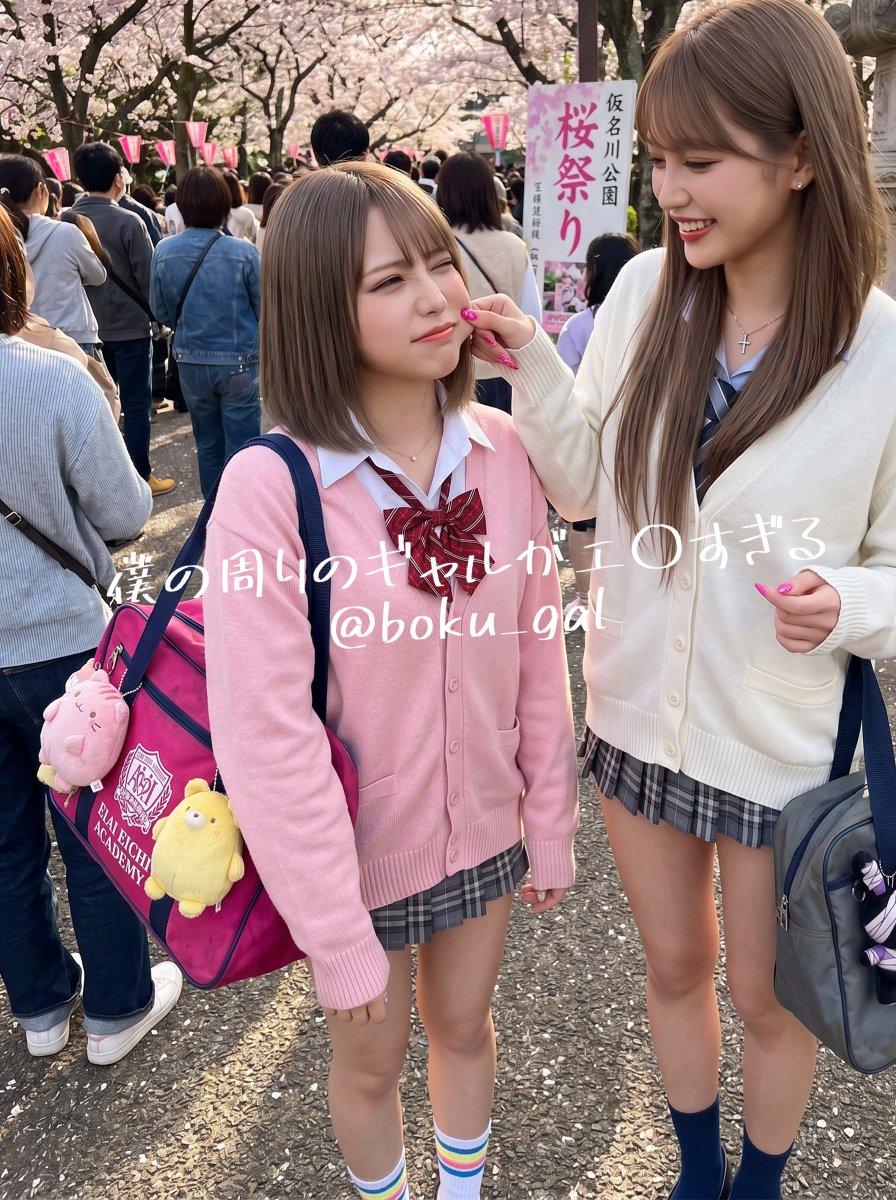 僕の周りのギャルがエ○すぎる tweet media
