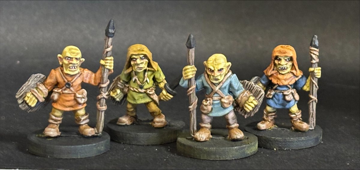 BadgerGamesLLC's tweet photo. Classic AD&amp;D inspired Goblins are coming from HND Miniatures to terrorize your next Dungeon Crawl. Much more expected. Watch this space! #DND #Dungeonsanddragons https://t.co/ag98fPPLlv