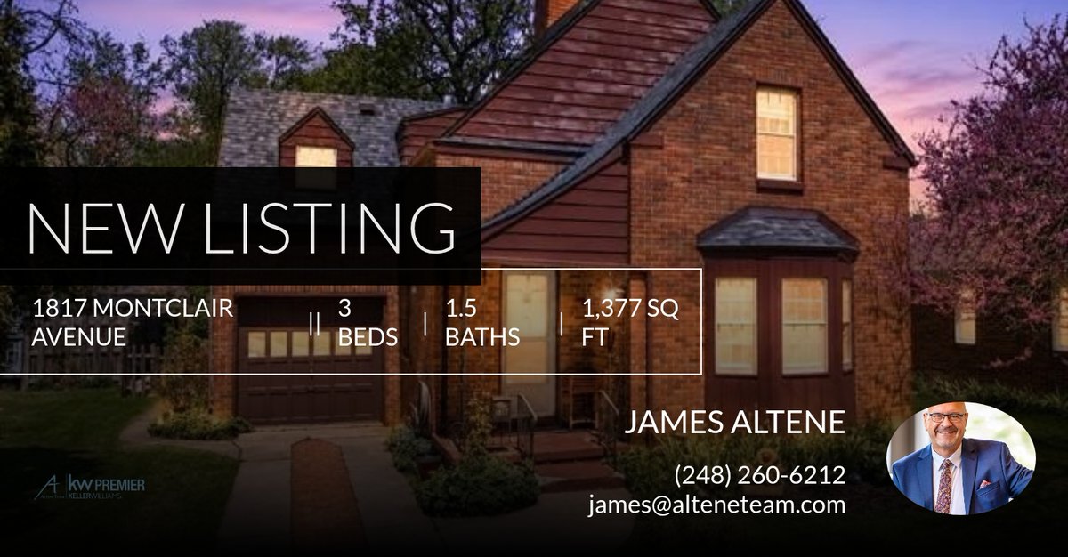 JamesAltene's tweet photo. 📍 New Listing 📍 Take a look at this fantastic new property that just hit the market located at 1817 Montclair Avenue in Flint. Reach out here or at (248) 260-6212 for more information https://t.co/MJmxOu1vUk https://t.co/drs1QtRVIr
