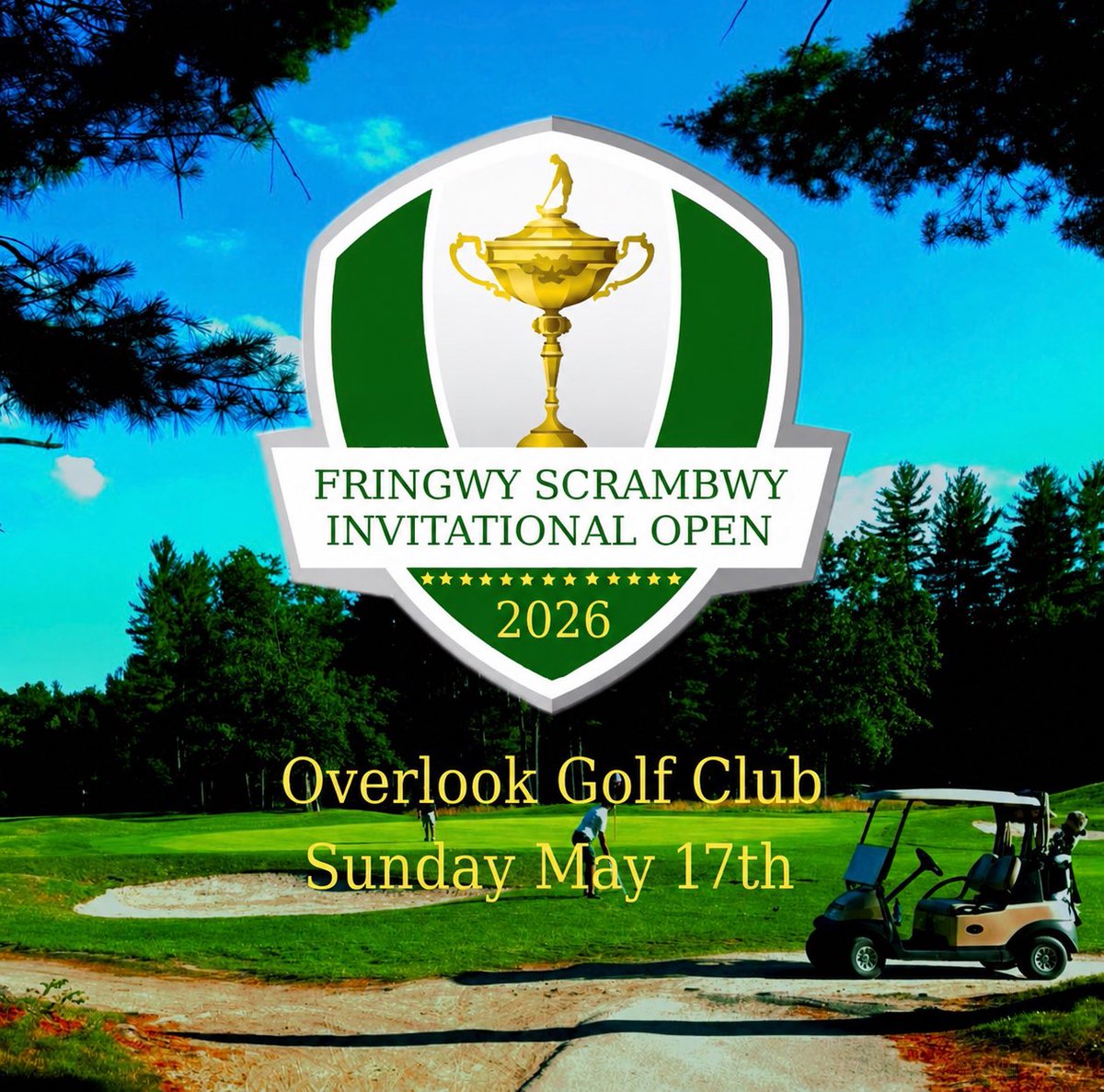 FringwyGolf's tweet photo. Gentlemen we are back. We got some new faces this year in the scramble and none of them are good.We are expecting a higher winning score than last year but should be a fun day.Hopefully someone can take Rebeiro down this year or else we might have to shut down for good.#Rebey3way https://t.co/e8i06aAn2T