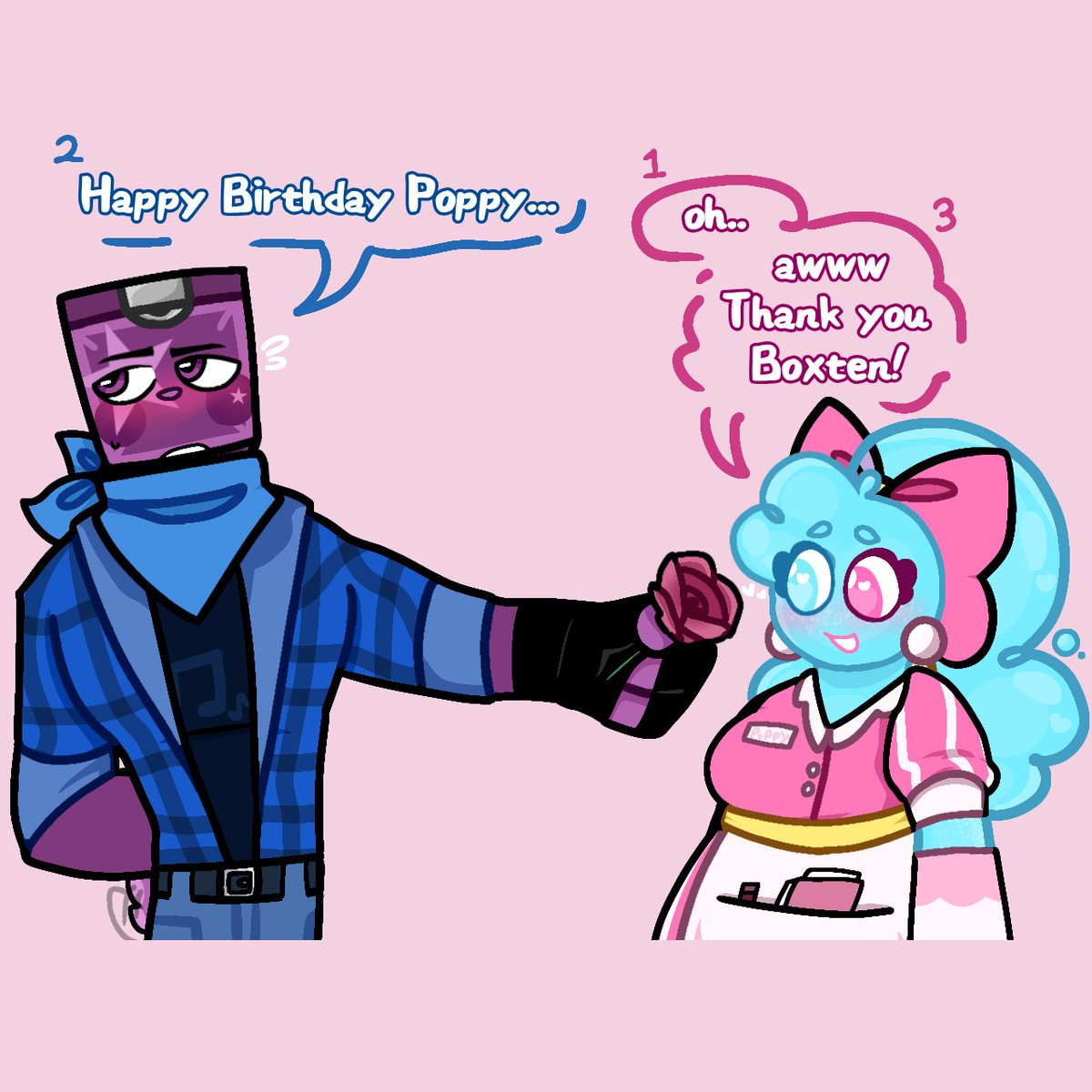dariq201231784's tweet photo. 🎉Happy Birthday Poppy🩵🫧
#dandysworld #Bubblebox #PopMusic #dandysworldau I'm sorry :'/ https://t.co/03tFVXxXZ0