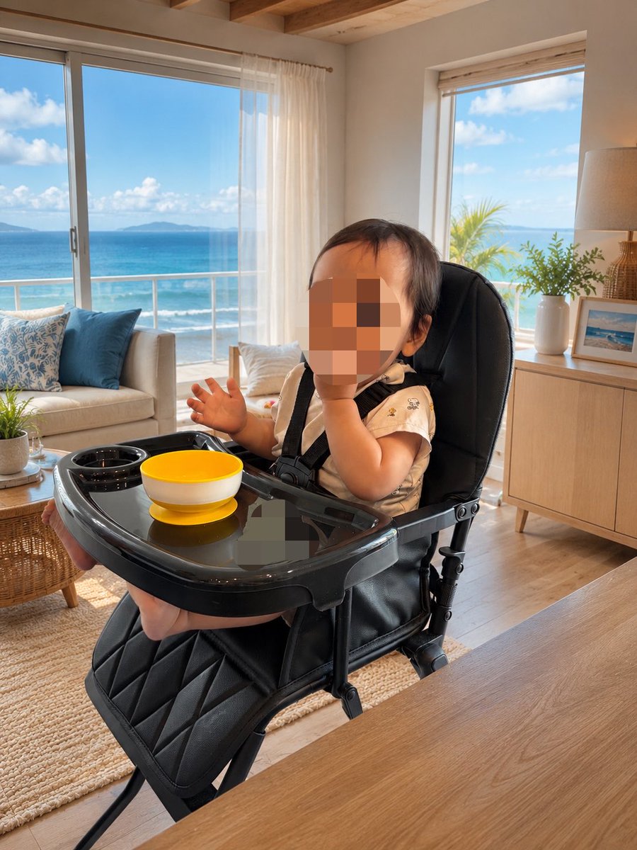 物理的に絶対立ち上がれないハイチェア、ほまに良い 上の子の時から