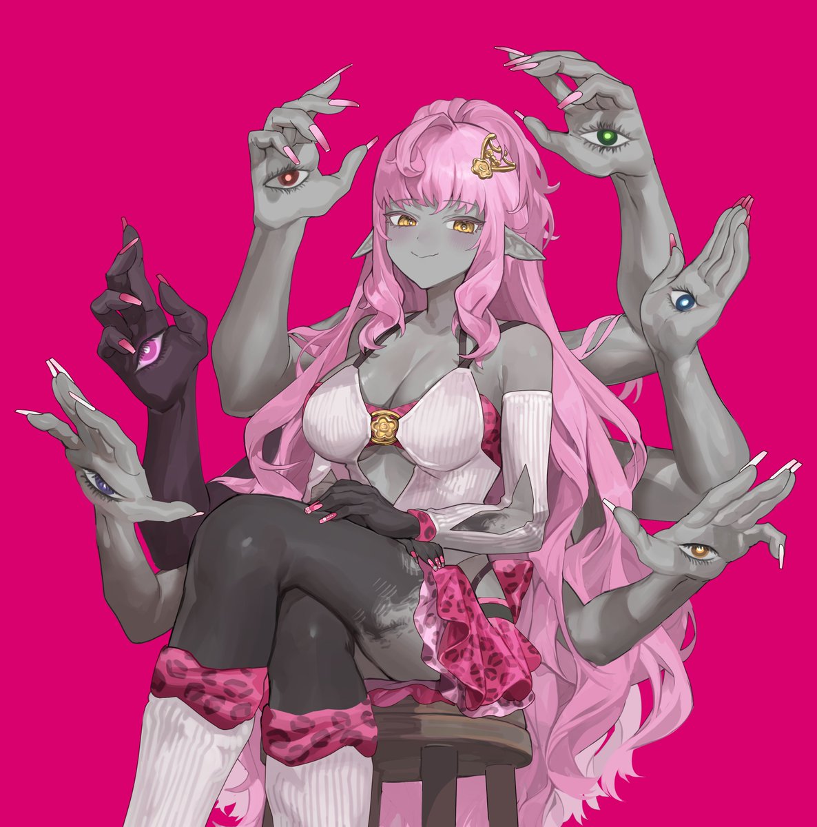 Kitsu キツ 👁🌙 Vtuber tweet media