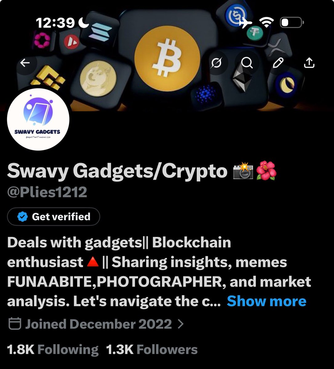Swavy Gadgets/Crypto 📸🌺 tweet media