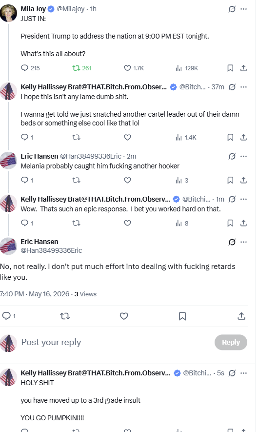 Kelly Hallissey Brat@THAT.Bitch.From.Observers.Net tweet media