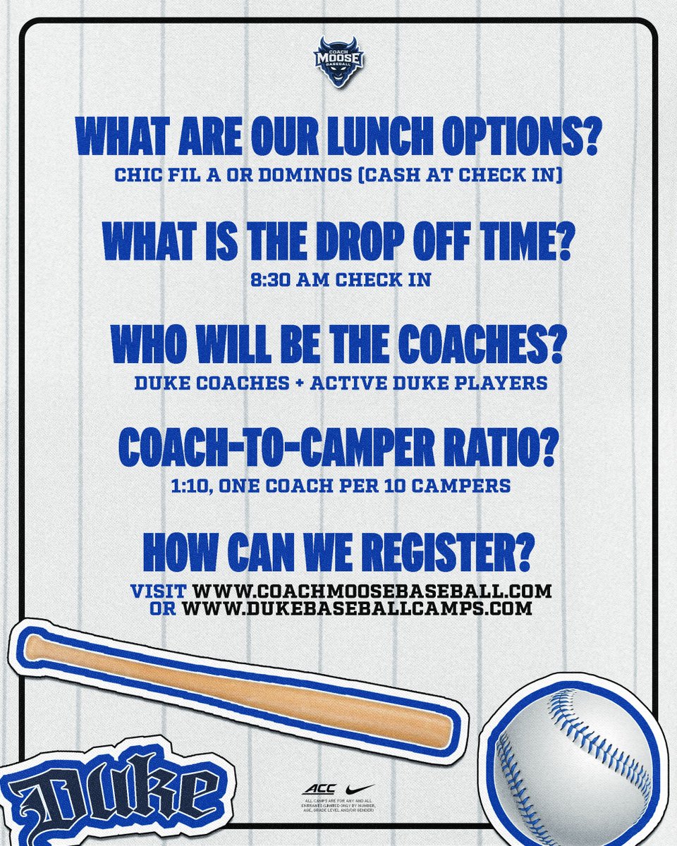 Duke Baseball Camps tweet media