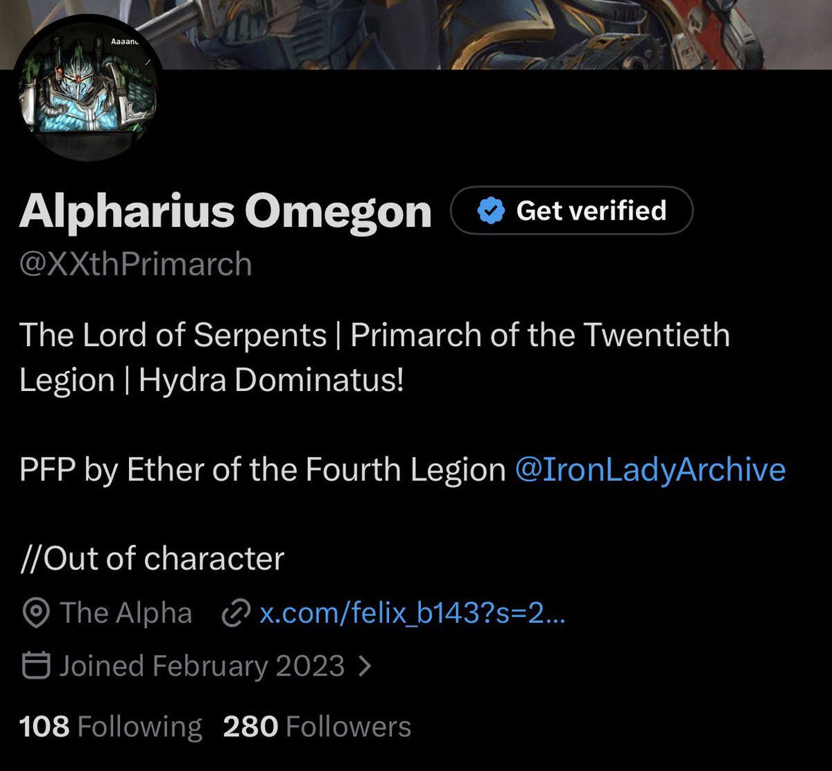 Alpharius Omegon tweet media
