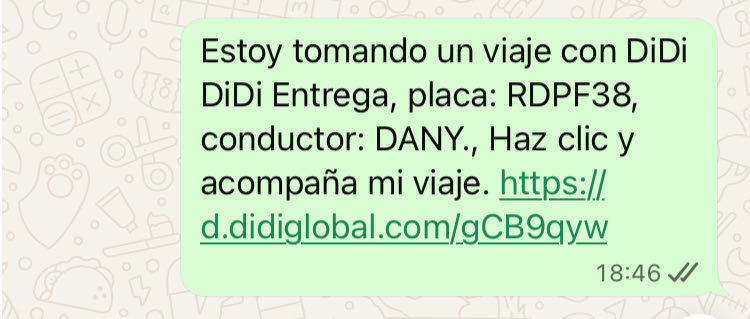 GATITOSCHILENOS's tweet photo. @chile_didi @PDI @biobio CONDUCTOR DIDI ENTREGA SE QUEDÓ CON LOS 2 paquetes no llegó a destino y no contesta telefóno URGENTE https://t.co/Y2Wfn6NCtB