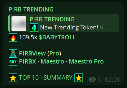 PIRB Crypto Bots 🦜 $PIRB tweet media