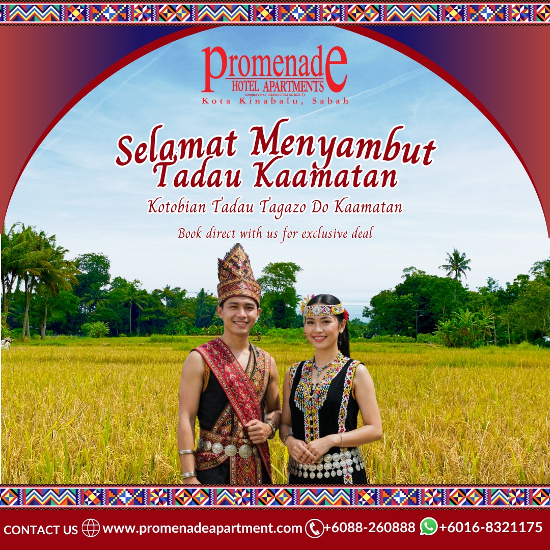 promenadeapt's tweet photo. 🌾 Happy Kaamatan!
Celebrate the spirit of the harvest with joy, gratitude, and togetherness. Let’s honor Sabah’s rich culture and traditions this festive season! ✨💛 https://t.co/zePKS4iQpy
